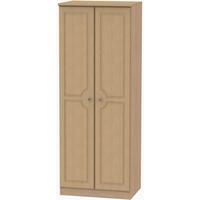 pembroke light oak wardrobe tall 2ft 6in plain