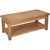 perth country oak coffee table