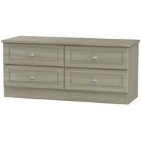 Pembroke Driftwood Bed Box - 4 Drawer