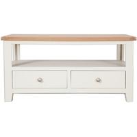 perth french ivory coffee table 2 drawer