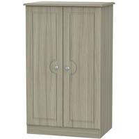 Pembroke Driftwood Wardrobe - 2ft 6in Plain Midi