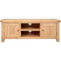 Perth Natural Oak Plasma Tv Cabinet