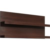 Pello Dark Mahogany Wall Shelf - Wide 136cm