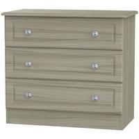 pembroke driftwood chest of drawer 3 drawer