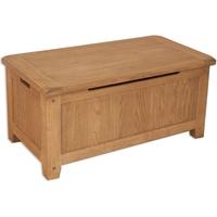 perth country oak blanket box