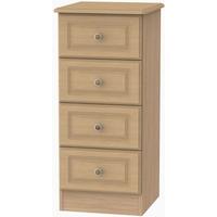 Pembroke Light Oak Chest of Drawer - 4 Drawer Locker