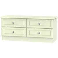 Pembroke Cream Bed Box - 4 Drawer