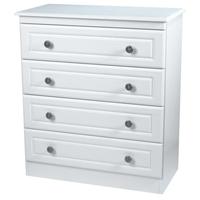 pembroke white chest of drawer 4 drawer