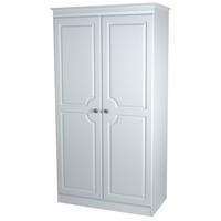 Pembroke White Wardrobe - 3ft Plain