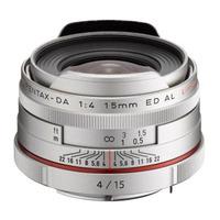 Pentax 15mm f4 ED AL Limited Lens - Silver