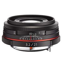 Pentax 21mm f3.2 AL Limited Lens - Black