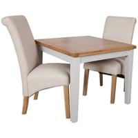 Perth French Grey Dining Set - 4 Seater