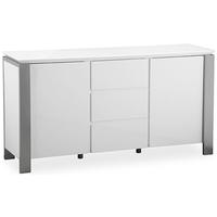 Pella White High Gloss Large Sideboard