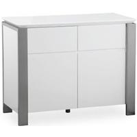 Pella White High Gloss Small Sideboard