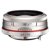 pentax 70mm f24 da limited lens silver