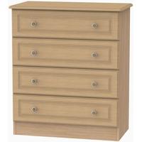 Pembroke Light Oak Chest of Drawer - 4 Drawer