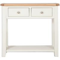 Perth French Ivory Console Table - 2 Drawer