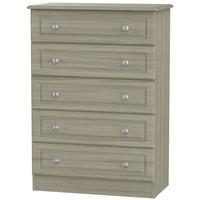 Pembroke Driftwood Chest of Drawer - 5 Drawer