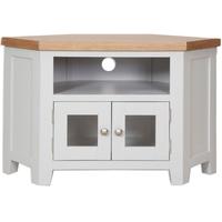 perth french grey glazed tv cabinet