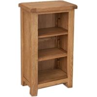 perth country oak bookcase small