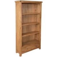 Perth Country Oak Bookcase - Large