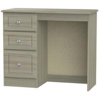 Pembroke Driftwood Dressing Table - Vanity Knee Hole