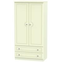 Pembroke Cream Wardrobe - 3ft 2 Drawer