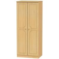 Pembroke Beech Wardrobe - 2ft 6in Plain