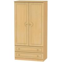 Pembroke Beech Wardrobe - 3ft 2 Drawer