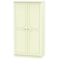 Pembroke Cream Wardrobe - 3ft Plain