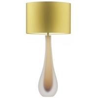 Pelorus Frost Amber Table Lamp