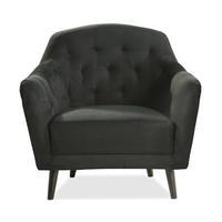 pearl armchair black