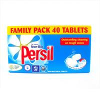Persil Tablets Non Bio 40 Pack 20 Wash