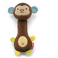 pet toys interactive squeak squeaking plush brown