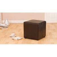 Pendle Footstool Brown