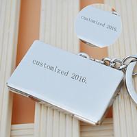 personalized gift keychain zinc alloy modern creative