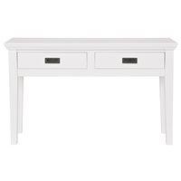 PERPIGNAN 2 DRAWER CONSOLE TABLE in White