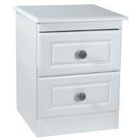 Pembroke 2 Drawer Bedside Cabinet