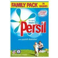 persil 49kg non biological washing powder 70 wash pack