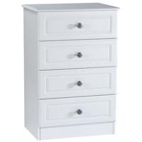 Pembroke 4 Drawer Midi Chest Cream