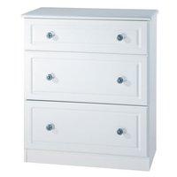 pembroke 3 drawer deep chest driftwood