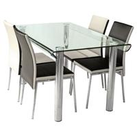 Pembroke Glass Dining Table Only