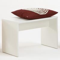 Pedro7 Modern White Bedroom Bench