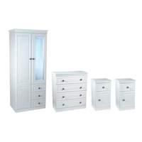 Pembroke Bedroom Set 4 Cream