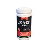 pest control hand surface wipes