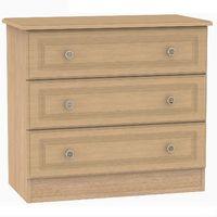 Pembroke 3 Drawer Chest Light Oak