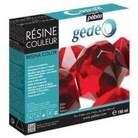 pebeo gedeo colour resin ruby 150ml