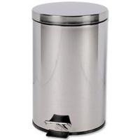 Pedal Bin Stainless Steel with Removable Plastic Liner 12 Litres D300xH460mm Ref SPC/PB.12/SS