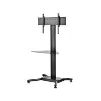 Peerless PEERSS560M Flat panel stand with metal shelf for screens 32\