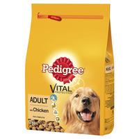 Pedigree Dry Dog Food Chicken and Veg 3kg
